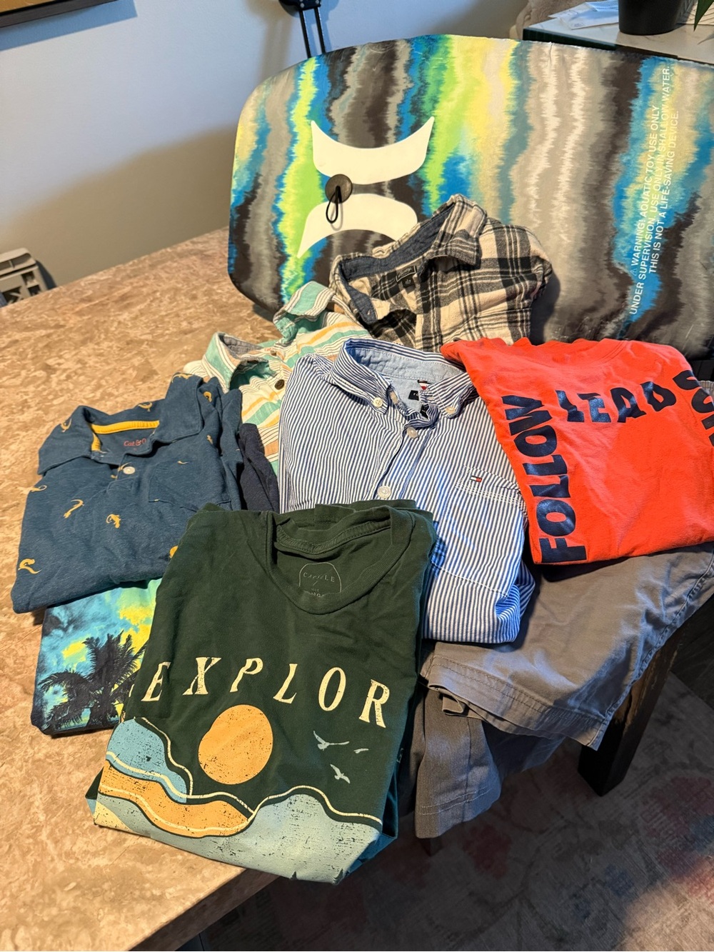 Bundle - Boys  Tees, Button downs, shorts